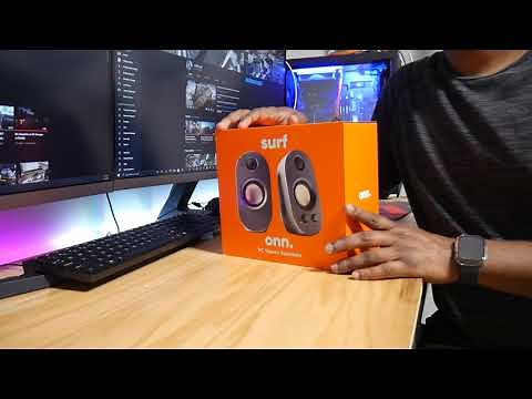 Audio on a Budget? Cheap $20 Walmart Speakers Surf by Onn Unbox and Audio Test