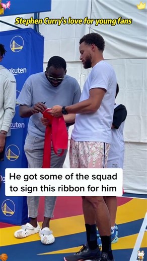 The kids met Stephen Curry... Awesome! 🏀 #NBAHealth#BasketballLegend#NBA