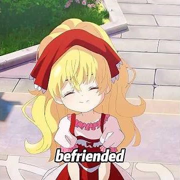 After taking a bite of a crystal, this princess awakened the ability to see the future. #anime #fyp