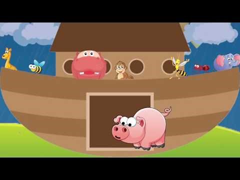 The Animals Went in Two by Two - Kids Sing-a-Long