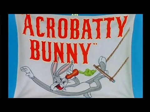 Looney Tunes "Acrobatty Bunny" Opening and Closing