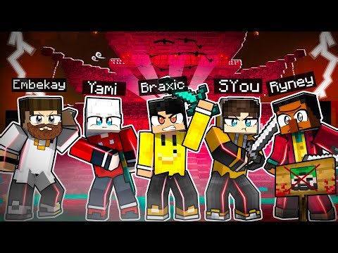 Der NEUE CLAN auf DER YOUTUBER INSEL vs. NETHERITE GUARDS in Minecraft!