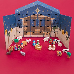 Your little ones will be so excited for the Christmas countdown with our Nativity Advent Calendar 🤴 😇 🐫 Pre-order yours online now: https://bit.ly/2UmB9t0 | JoJo Maman Bébé