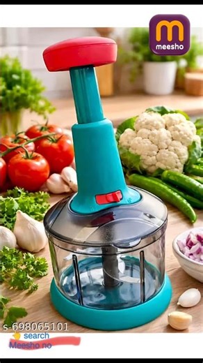 Hand Push Vegetable Chopper Review | Easy & Fast Onion Cutter for Kitchen