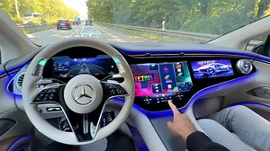 Inside a new self-driving Mercedes electric luxury experience