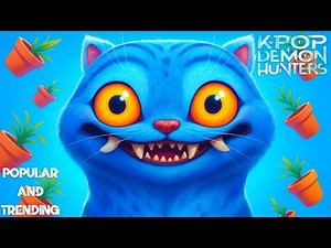 ''Blue Tiger'' Rap Lyric Video | Inspired By Derpy | KPop Demon Hunters Song