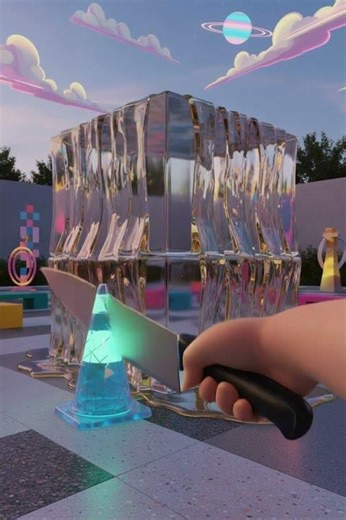 What's inside a alien banana? 🔪 #shorts