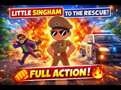 🚔 Little Singham Saves the Day! Full Action Cartoon Episode 🔥| #2026