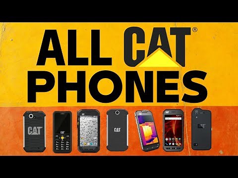 All CAT Rugged Phones in One Video Review