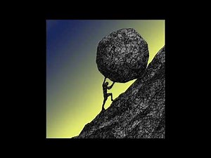 man pushing a boulder (perfectly looped)