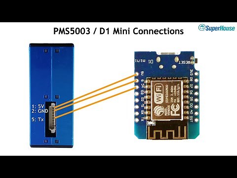 SuperHouse #38: DIY air quality sensor part 1 - "Basic" version