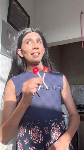 Strawberry candy making 🍓🤩 #shortvideo #funny #funwithprasad FUNwithPRASAD fun with prasad