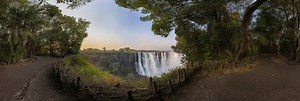 Victoria Falls Main Falls From The Rain Forest 360 Panorama | 360Cities
