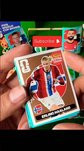I GOT THE HAALAND EXTRA STICKER IN PANINI 2026 🔥 The hardest one in the album?