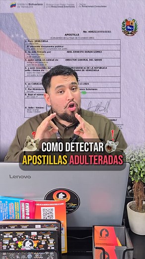 Apostilla de documentos Venezolanos, datos claves que necesitas saber, atención comunidad Venezolana. ¿Estás por apostillar o ya apostillaste tus documentos venezolanos? 📃🇻🇪 Guarda este video que te va a servir, te explicamos cómo puedes validar si tu apostilla es real, y también la pregunta que nos hacen a menudo. ¿Cuando vence o si ya venció la apostilla de tu documento? 📜 aclara tus dudas, leemos tus consultas en los comentarios. Y recuerda, en la Agencia Consultora La Llama 🦙 estamos pa