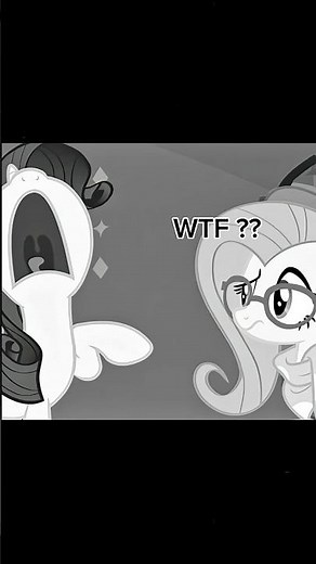Wtf moments mlp prt 4 #mlp #mylittlepony #viral #rarity #applejack #fluttershy #edit #fyp