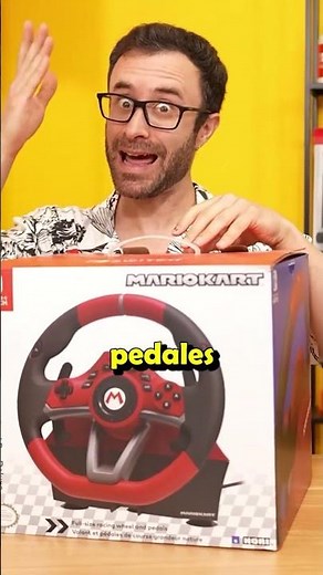 Playing Mario Kart World with the Nintendo Switch 1 steering wheel