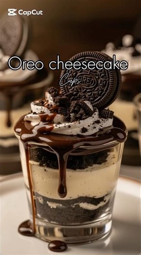 No-Bake Oreo Cheesecake Cups Everyone’s Addicted To 🍪✨