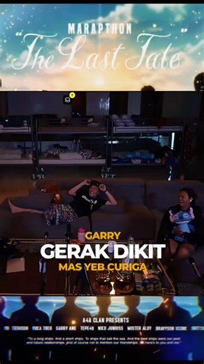 GARRY G nya GERAK DIKIT SALAH 🤣 | MARAPTHON-THE LAST TALE