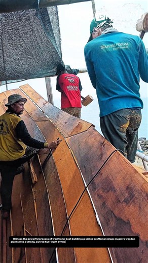 Building a Wooden Boat by Hand: Raw Timber Transformed into Ocean-Ready Craft.