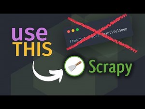 Full Project with Scrapy - The BEST Scraping Framework