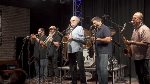 David Garibaldi and the Tower of Power Horn Section performing Soul Vaccination at Memphis Drum Shop - April 23rd, 2022. #drums #drumshop #davidgaribaldi #towerofpower | Memphis Drum Shop & myCymbal.com