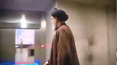 🚨 BREAKINGIran releases a new video showing for the first time Mojtaba Khamenei, the Supreme Leader of Iran, on his way to the military operations room. A large image of the Dimona nuclear reactor site in Israel, including its coordinates, is displayed in the room.