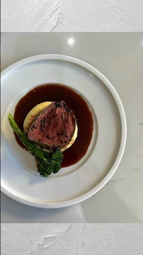 Eye fillet with Mashed Potato 🥩🥔🌿 #steak #homecook #dinnerideas