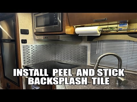 Installing Peel & Stick Backsplash Tile & Trim (Tips & Tricks Included)