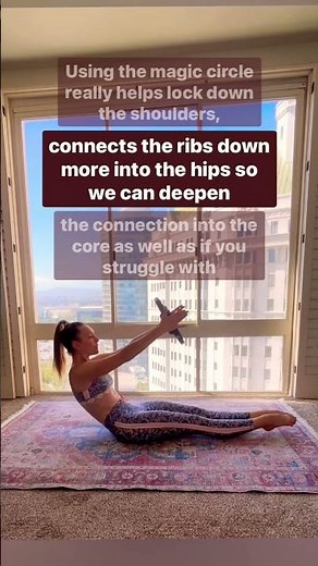 Perfecting the Pilates Roll Up with the Magic Circle