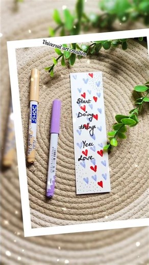 Easy Bookmark 🔖Painting 🎨🖌️#art#artist#diy #drawing #trending#painting#trendingshorts#shorts#easy