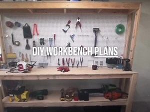 Woodworking or Craft Workbench Plans / PDF Digital Diywoodworking Plans / Garage Workbench Plans for Woodworker, Diyer, or Crafter - Etsy