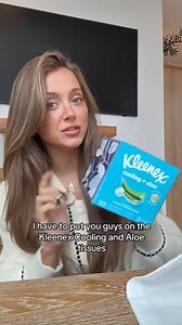 Keep comfort on hand for cold & flu season with Kleenex® Cooling Aloe. | Kleenex