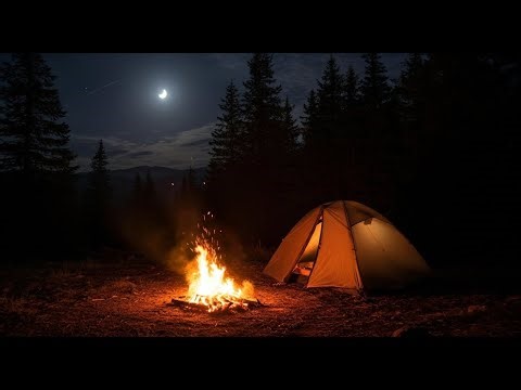Campfire & Forest Sounds: Unwind for Deep Focus (Study, Work, Relax)