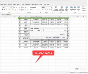 Como buscar datos especificos en la base de Datos en Excel (Buscar Datos) #sepamosexcel #excelbasico #excelintermedio #excelavanzado #usarexcel #hojadeexcel #datosenexcel #basededatos #exceldatos #datos #exceltutoriales #excelymas #formatocondicional #validaciondedatos #datos #lista #colores #color #barradedatos #barradatos