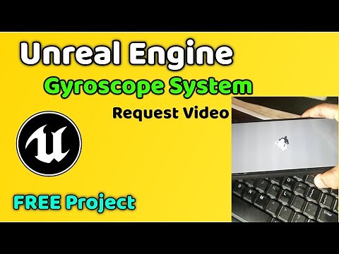 UE5 Gyroscope System For Android Mobile How to make Gyroscope Camera in Unreal Engine Free Project
