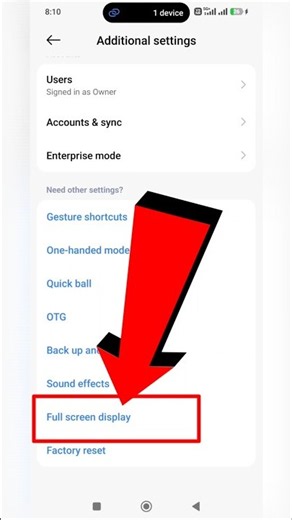 ✅Redmi full screen display | Redmi Note 13 pro me full screen kaise kare ? #shorts #redmi