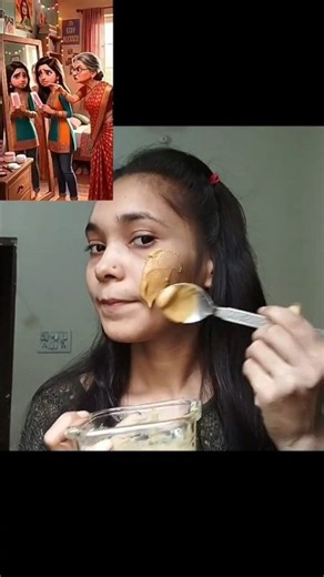 How to remove facial hair at home🙉🤗 #skincare#homeremedies #youtube #yt #shorts