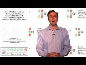 What is the role for PD L1 testing for adv.NSCLC in initial diagnosis