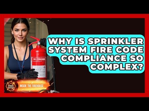 Why Is Sprinkler System Fire Code Compliance So Complex? - Inside the Firehouse