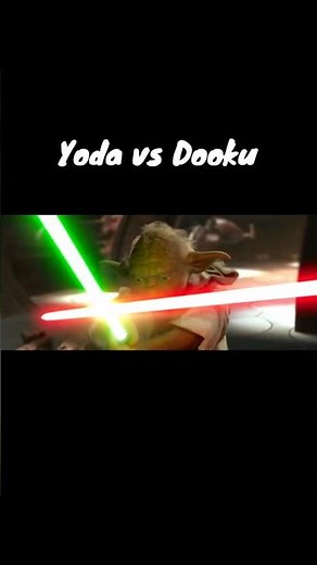 Yoda vs Count Dooku – Epic Lightsaber Duel | Star Wars: Attack of the Clones