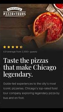 Chicago Pizza Tour 🍕 4 Pizza Stops + Deep Dish, Tavern Style & More!