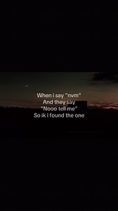 When I Say