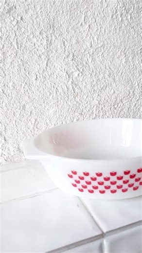 RED TULIP PYREX Rare Pyrex England Pattern Casserole. Pyrex Crown, Red Flower Heart. Vintage Owenware Pyrex Dish Around 1960's-1970's - Etsy