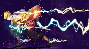 Sleeping Zenitsu Attack Kimetsu No Yaiba Live Wallpaper - MoeWalls