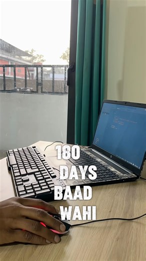 Day 1 vs Day 180 Web Developer #beginner #html #css #shorts