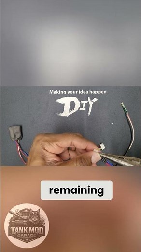 Easy Connector Pin Removal Quick DIY Guide #rctank #diy