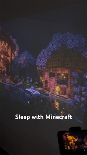 Minecraft fan 😍 you will love this! #projector #minecraft