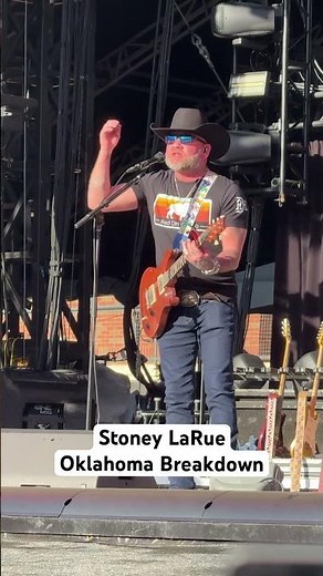 Stoney LaRue - Oklahoma Breakdown - Live