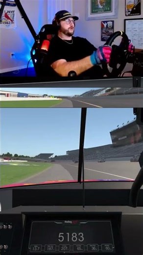 That little “do-do” sound always means disaster. #iracingoffical #pcgamer #gaming #gamerproblems